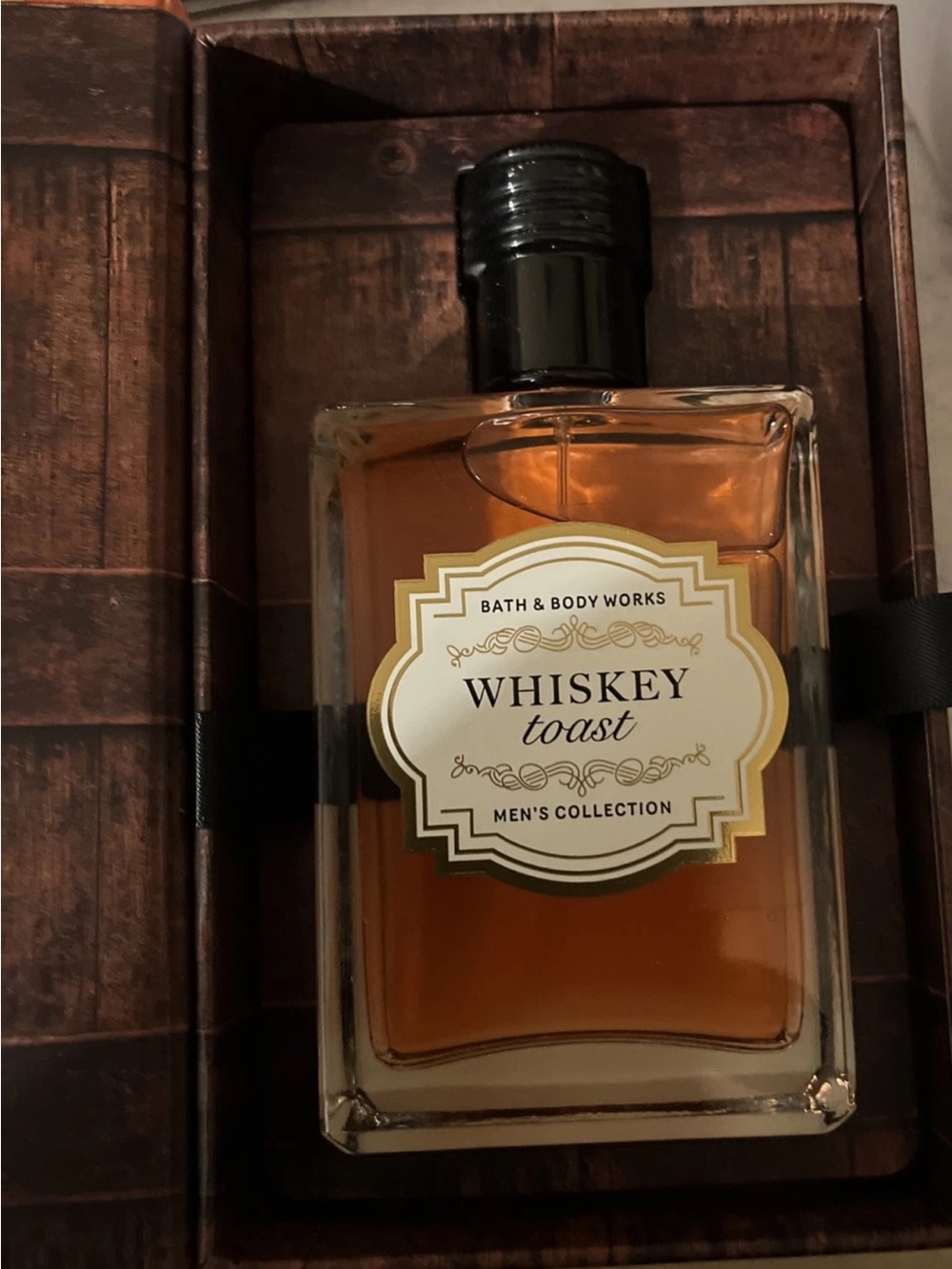 Bath & Body Works Whiskey Toast Cologne for Men 3.4 oz 100ml New In Box 2025 - Picture 2 of 10